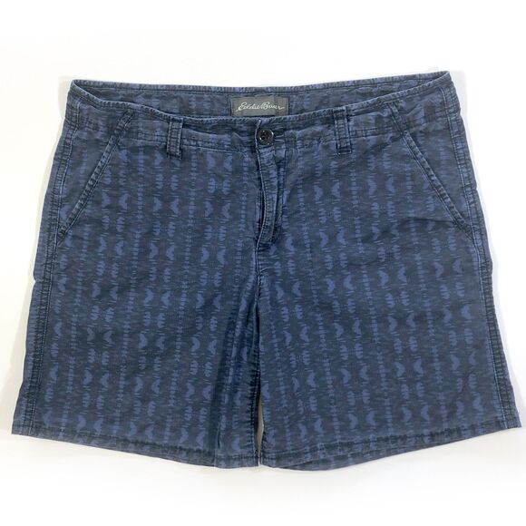 Eddie Bauer Stretchy Tribal Stripe Shorts Size 8 - Picture 1 of 4